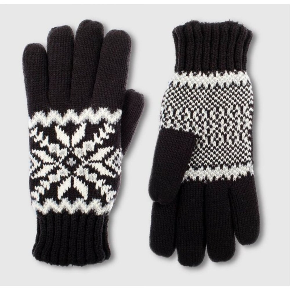 Isotoner - Women's Winter Gloves - Black - 1SZ